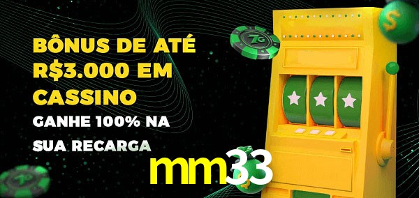 mm33 melhor bônus de depósito