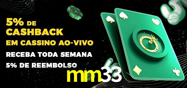 Promoções do cassino ao Vivo mm33